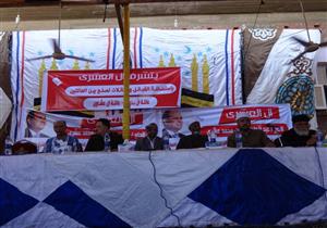 بالصور- إنهاء خصومة ثأرية بين عائلتين في أسوان