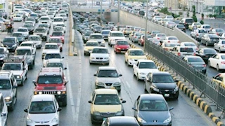 النشرة المرورية.. تعرف على خريطة الكثافات بشوارع القاهرة والجيزة