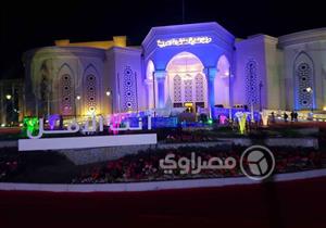 مركز المنارة يتزين لاحتفالية "أنت الأمل" لدعم السيسي (صور)