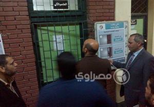 لجنة مدرسة عابدين بوسط القاهرة تنهي أول أيام الانتخابات