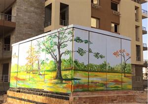 رئيس جهاز الشروق: تجميل أكشاك كهرباء "دار مصر" و"الإسكان الاجتماعي" - صور