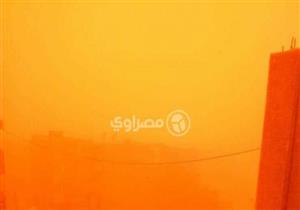 إغلاق طريق "سفاجا - قنا" بسبب العاصفة الترابية