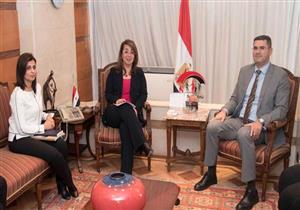 وزيرة التضامن تلتقي مع رئيس "نستله" لبحث زيادة التعاون مع الشركة