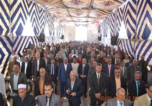 بالصور- مؤتمر للجمعيات الأهلية في السويس لتأييد الرئيس السيسي 