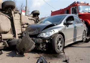 مصرع طبيب وإصابة 3 آخرين في تصادم ببني سويف