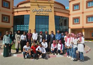 أساتذة وطلاب "السياحة والفنادق" بالأقصر يدعمون مستشفى شفاء الأورمان