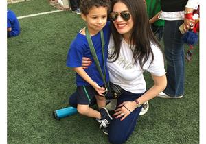 بالصور.. نسرين إمام تكشف عن ابنها