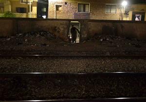 تفحم دراجة نارية دهسها قطار في الأقصر