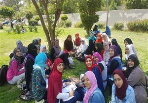 للمرة الأولى بالأزهر.. أستاذة بالدراسات الإسلامية تلقي محاضرة في الحديقة