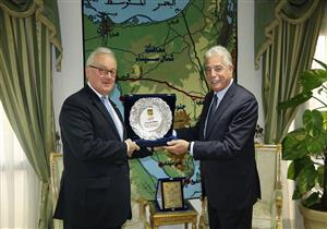 محافظ جنوب سيناء يستقبل سفير إيطاليا خلال زيارته لشرم الشيخ