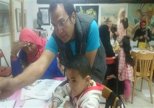 بالصور- افتتاح ورشة الفن التشكيلي على هامش مهرجان الإسماعيلية 