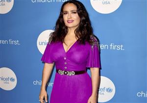 صور..سلمى حايك ونجمات هوليوود يدعمن اليونيسيف