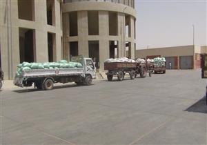 توريد 1168 طن قمح لشون وصوامع أسيوط