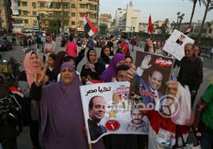 بدء توافد المواطنين على ميدان التحرير احتفالًا بفوز السيسي