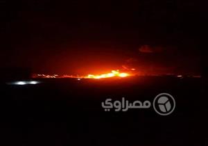 الحماية المدنية تسيطر على حريق في "مستودع غاز" بقنا 