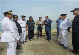 بالصور.. مدير أمن الإسكندرية يتفقد "الإنقاذ النهري" استعدادًا لموسم الصيف