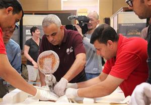 المتحف الكبير يستقبل السرير الجنائزي الثالث لـ"توت عنخ آمون" - صور