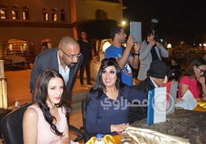 فيفي عبده تحضر ختام مهرجان "صاجات" للرقص الشرقي 