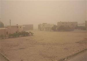 رياح محملة بالرمال تضرب جنوب سيناء