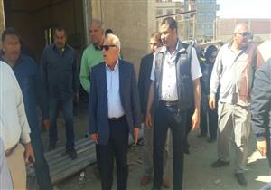 بالصور- محافظ بورسعيد يوجه بإزالة إشغالات الحرفيّين بـ"الضواحي"