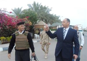 مدير أمن جنوب سيناء يتفقد الارتكازات ونقاط التفتيش الأمنية بشرم الشيخ