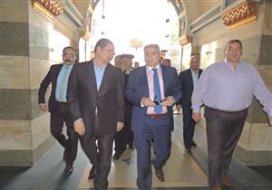 صور| مساعد وزير الداخلية يتفقد خطة تأمين وسائل نقل المواطنين والمحطات