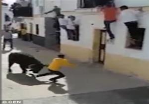 فيديو.. ثور يقتل مسنا في إسبانيا