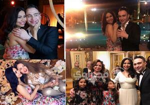  20 صورة من حفل زفاف شيرين عبد الوهاب وحسام حبيب