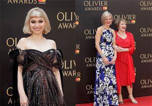 بالصور والفيديو.. نجوم هوليوود على السجادة الحمراء بفعاليات "Olivier Awards2018"