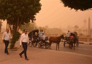 حصاد العاصفة.. 10 حرائق و3 حوادث طرق وتوقف البالون الطائر بالأقصر