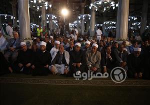 بالصور- الصوفيون يحتفلون بليلة النصف من شعبان بحضور مستشار الرئيس