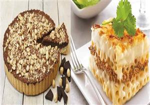 سفرة اليوم.. مكرونة بالبشاميل والحلو تارت الشوكولاتة