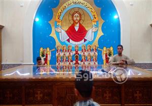 المشهد الأخير.. رفات ضحايا "مذبحة داعش" في مقصورة الشهداء (صور)