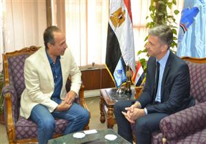 بالصور.. رئيس هيئة الكتاب يستقبل سفير قبرص لبحث التعاون الثقافي