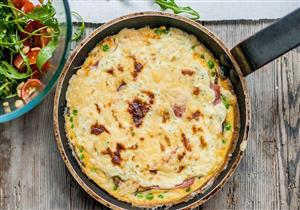 أومليت بأوراق النعناع.. سحور صحي غني بالفيتامينات والبروتينات