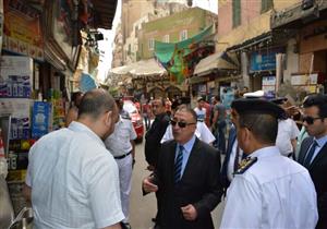 بالصور.. جولات لمدير أمن الإسكندرية بالشوارع والميادين في رمضان