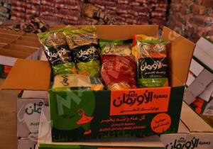 توزيع 1000 كرتونة مواد غذائية على القرى الأكثر احتياجا بسوهاج