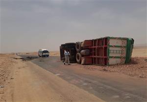 إصابة 7 في انقلاب سيارة محملة بالعمالة الزراعية بالبحيرة