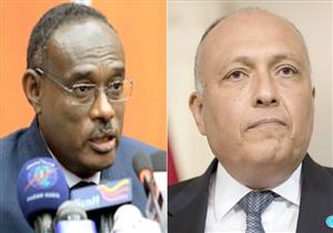 وزيرا خارجية مصر والسودان يبحثان أوجه التعاون في المشروعات المختلفة
