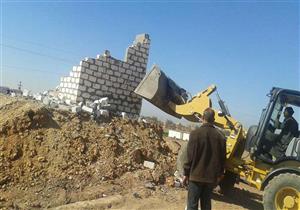 انطلاقا من "الخُبيزة والفُقعة".. بدء حملات ​إزالة التعديات على أملاك الدولة بكفر الشيخ​