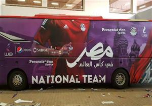 المصرية للاتصالات تضع تصميما جديدًا لأتوبيس المنتخب في المونديال