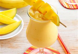 عصير اليوم.. سموزي زبادو المانجو