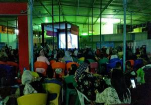 بالصور.. الآلاف يشاهدون مباراة مصر وروسيا في بورسعيد