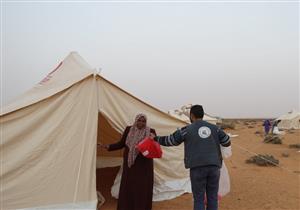 الإمارات ترسل قافلة مساعدات إنسانية إلى مخيم نازحي تاورغاء الليبية