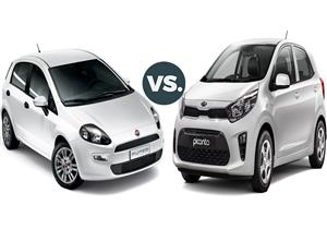 الفارق بينهما 10 آلاف.. هل تشتري "كيا بيكانتو" أم "فيات بونتو"؟