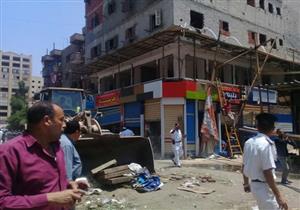  هدم عقار وتشميع 12 مقهى.. حملة مكبرة لإزالة مخالفات وإشغالات في مدينة نصر