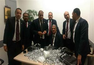 ضبط 70 كجم مشغولات فضية قبل تهريبها من تركيا بمطار القاهرة