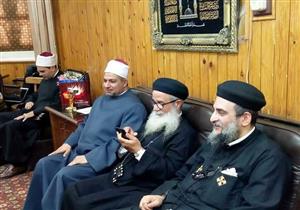 بالصور- وفد كنسي يزور مديرية أوقاف القليوبية للتهنئة بشهر رمضان