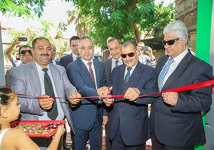 رئيس البريد يفتتح مكتب بريد روض الفرج بعد تطويره