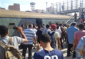 حريق في عربة قطار بمحطة "أبوحماد" بالشرقية